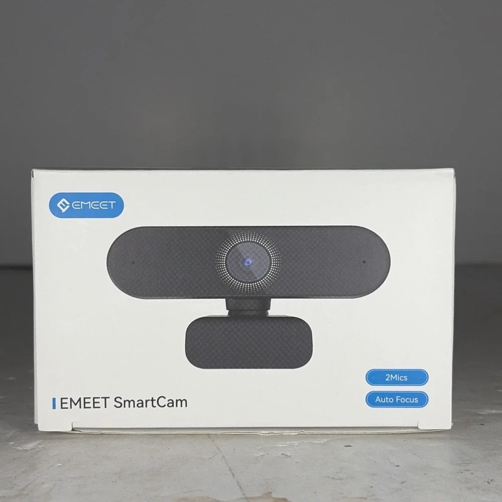 EMEET NOVA 4K Webcam‎ for PC 4K@30fps Autofocus 2 Mics E3131